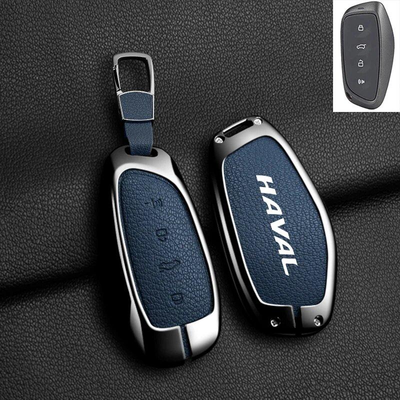 Goat Leather Car Key Case For Haval Xy H6 Dargo M6 H9 H6S F7 F7X Jolion X Dog H2 H3 H5 H7 H8 M4 F7H H2S Key Case Car Remote Key