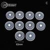 10Pcs Diameter 53/63/70mm Tissue Culture Bottle Cap Resistant Fungus Bottle Airtight Cap Breathable Special Cap Culture Caps