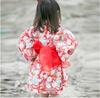 Yukata Set for Summer Summer Set with Cute and Heko Perfect for Fireworks Obon Summer and Commemorative Photos Pink [SEIWARAKU] Girls' Festivals,