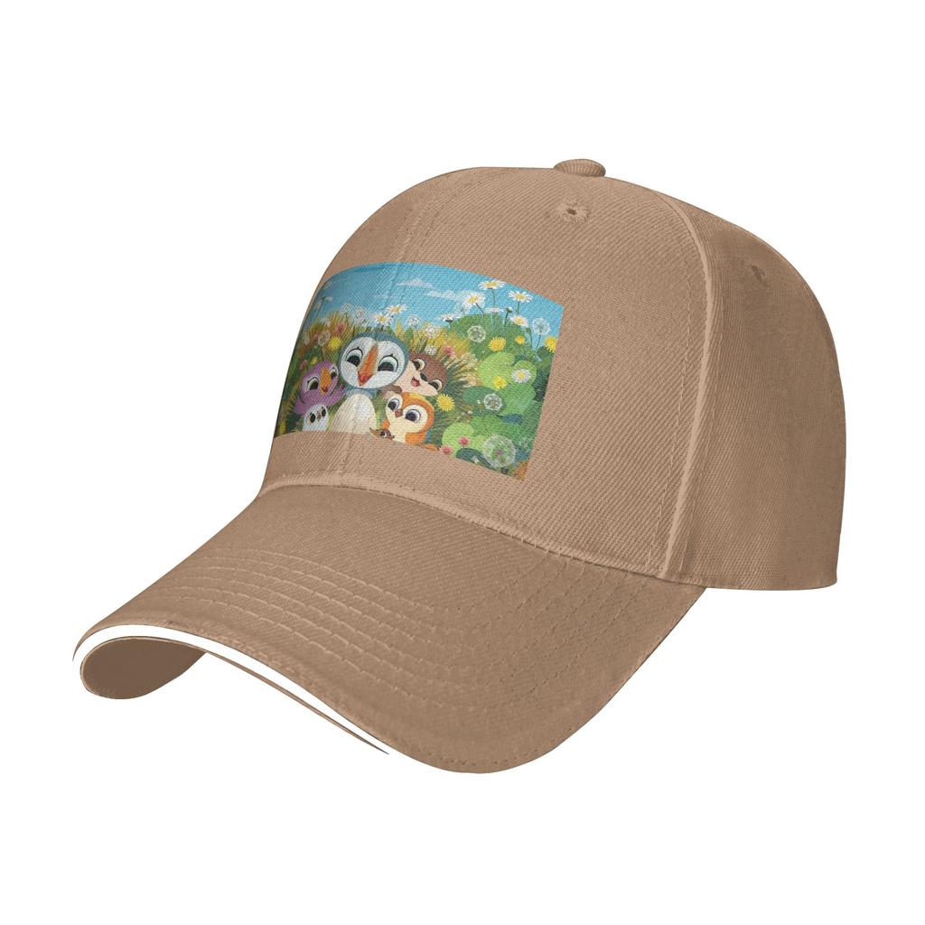 Puffin Rock Cartoon Cap Casual Baseball Caps Adjustable Hat Hip Hop Summer Unisex Baseball Hats Customizable