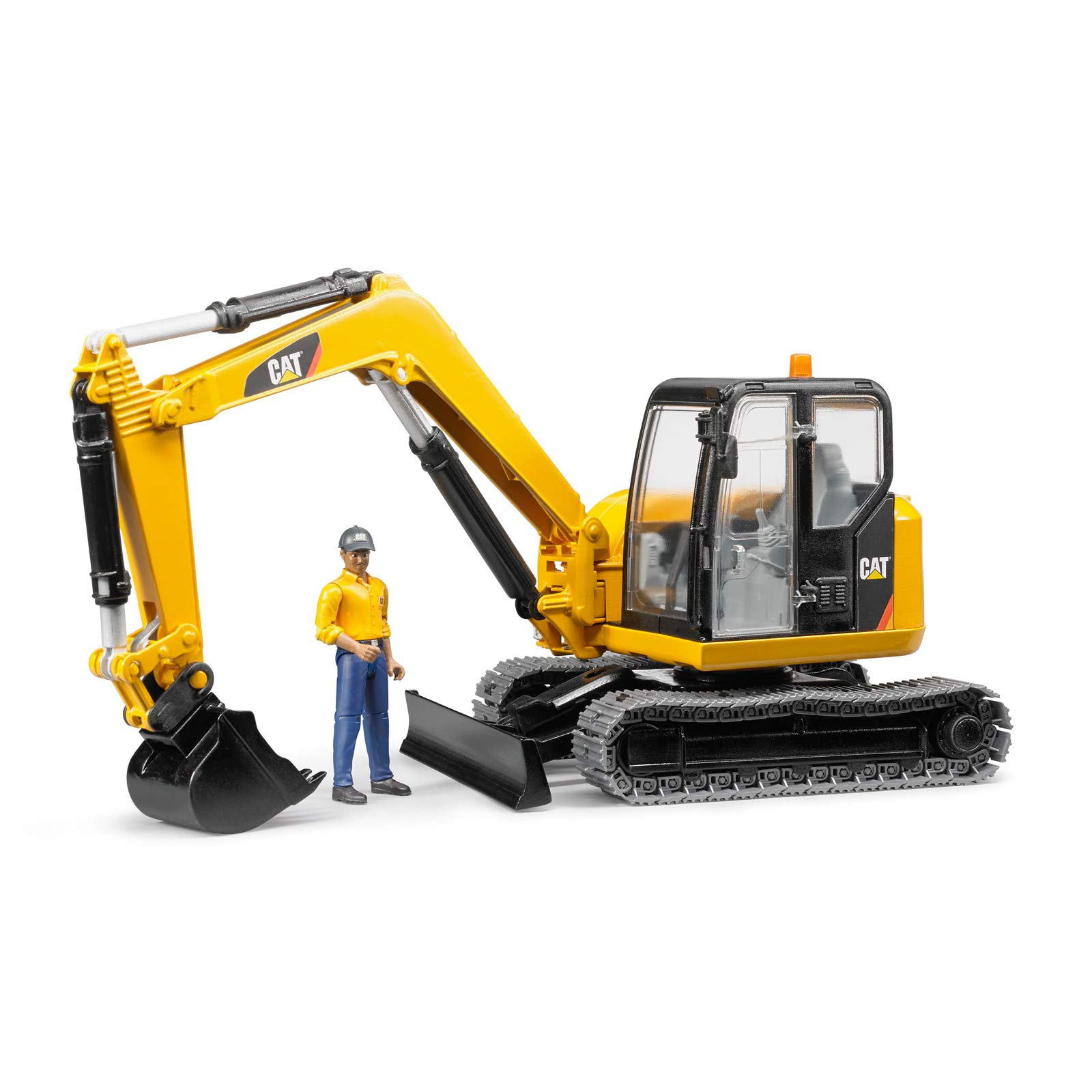 

Bruder CAT mini excavator BR02466 (with figure)