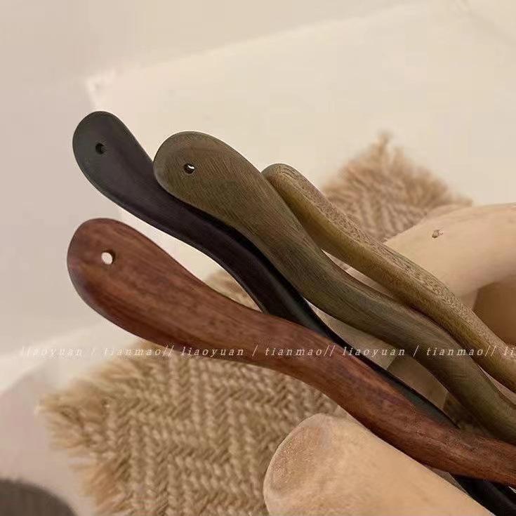 Elegant Wooden Hair Stick: Handmade, Ancient Style Hairpin for Daily Updos