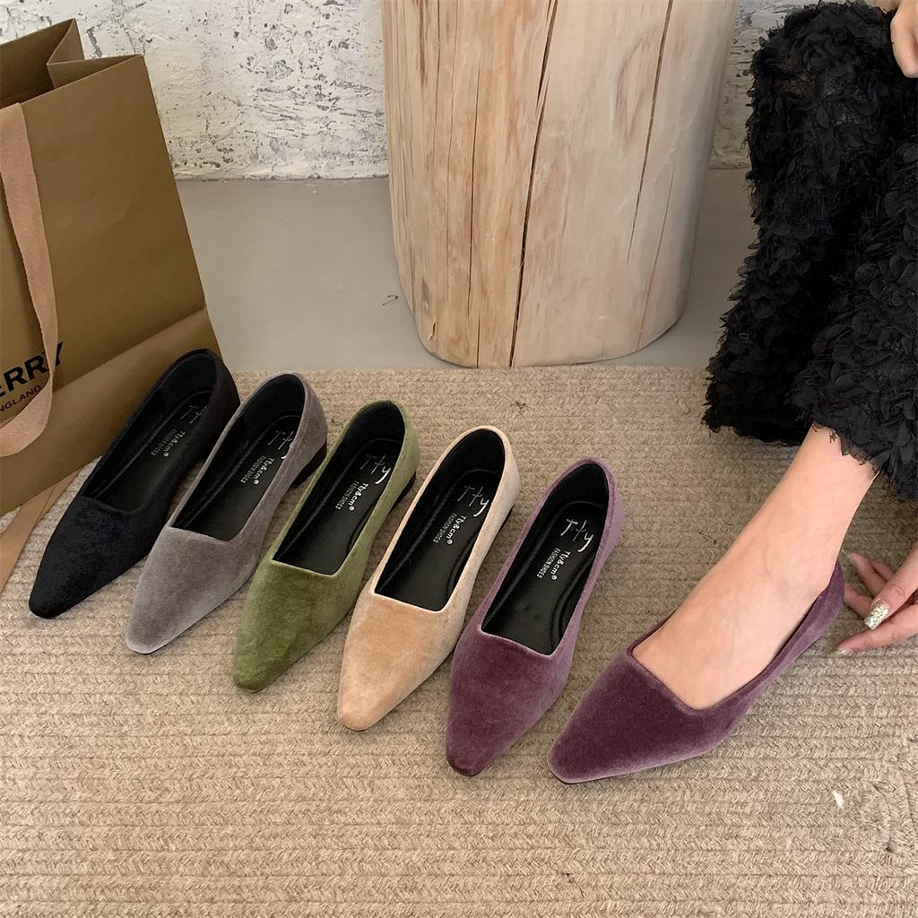 Móda Bailamos Značkový Design Balerínky Dámské S plochým Podpatkem Baletní Špička Nazouvací Boty Balerína Ležérní Mokasíny Mujer Měkké Řidičské Boty