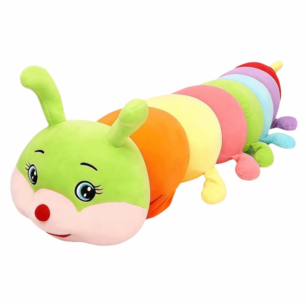 Accompany Doll Stuffed Insect Doll Soft Long Pillow Cushion Plush Caterpillar Toy Bedroom Use