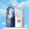 USB Ανεμιστήρας Κλιματιστικό Ψυχρής Ομίχλης Χωρίς Λεπίδες & Υγραντήρας για Σπίτι/Φοιτητική Εστία
