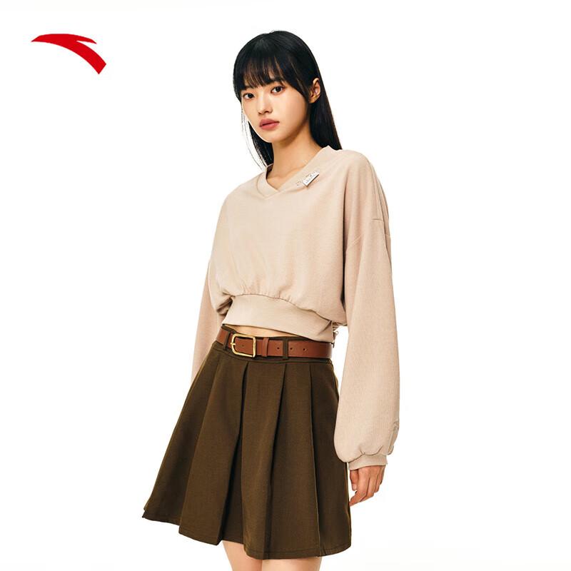 Anta Women s V-Neck Pullover Sweatshirt XS