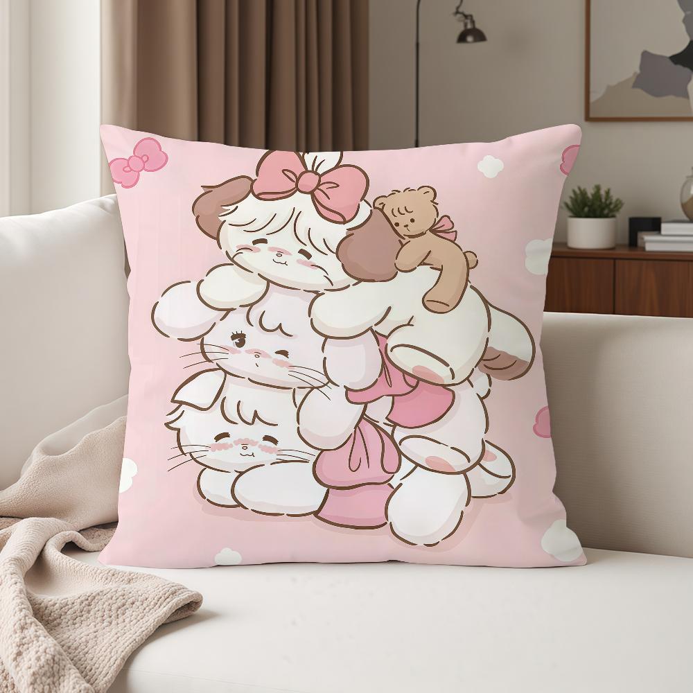 Cartoon Cute Mikko Pillow Case Suitable For Bedrooms Living Rooms Cars Home Decoration