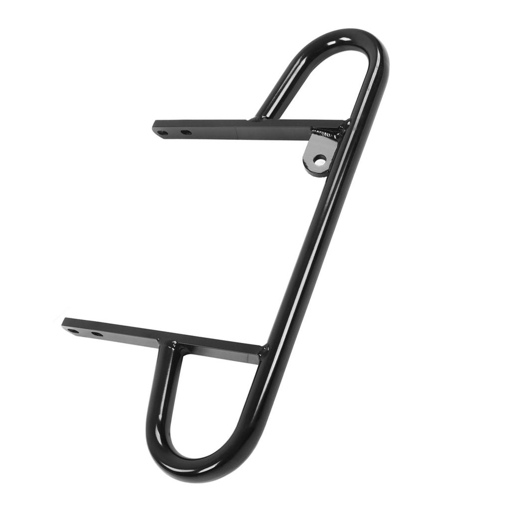 ATV Rear Wide Grab Bar Bumper Glossy Black Powder Coated Strong Balance Comfortable Grasp Fit For YFZ 450