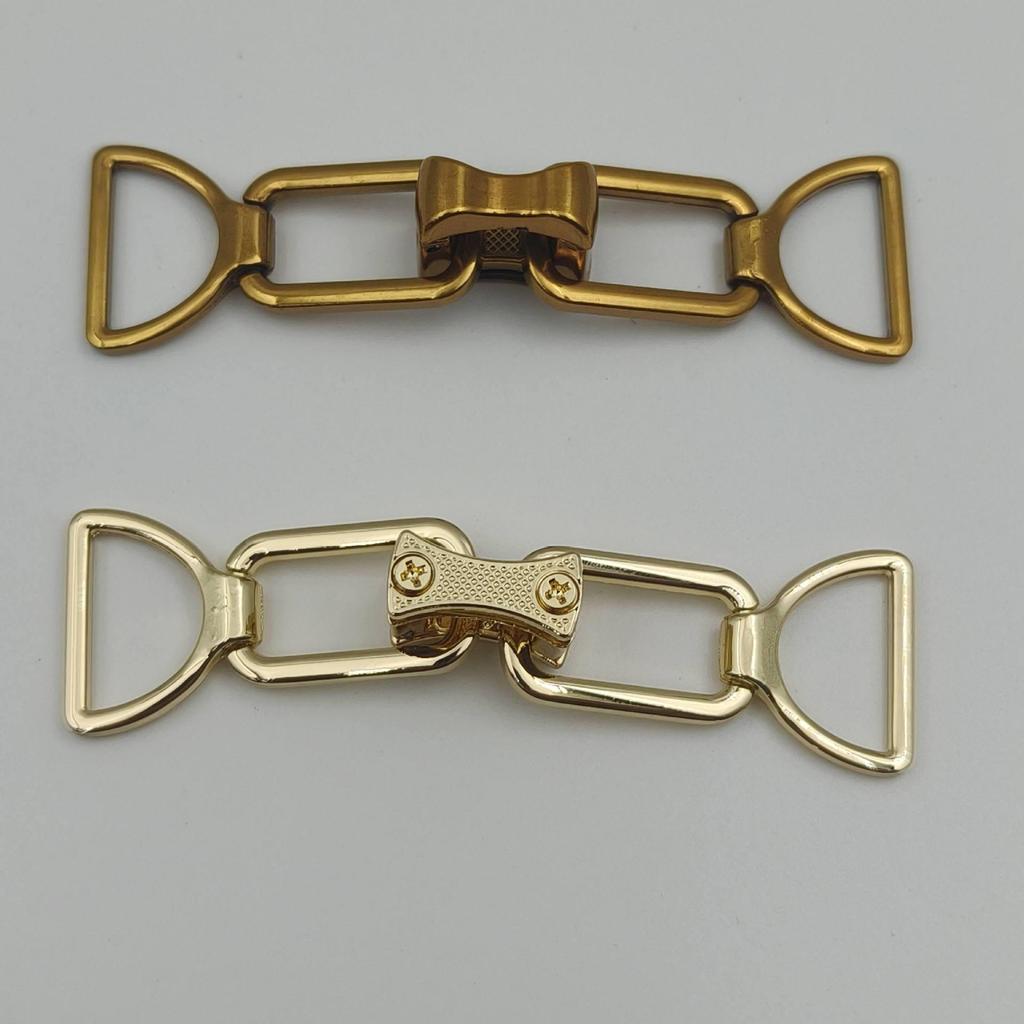 Zinc Alloy Hook Dog Clasp Keychain for Bags & Clothing Accessories - Creative Handmade Design