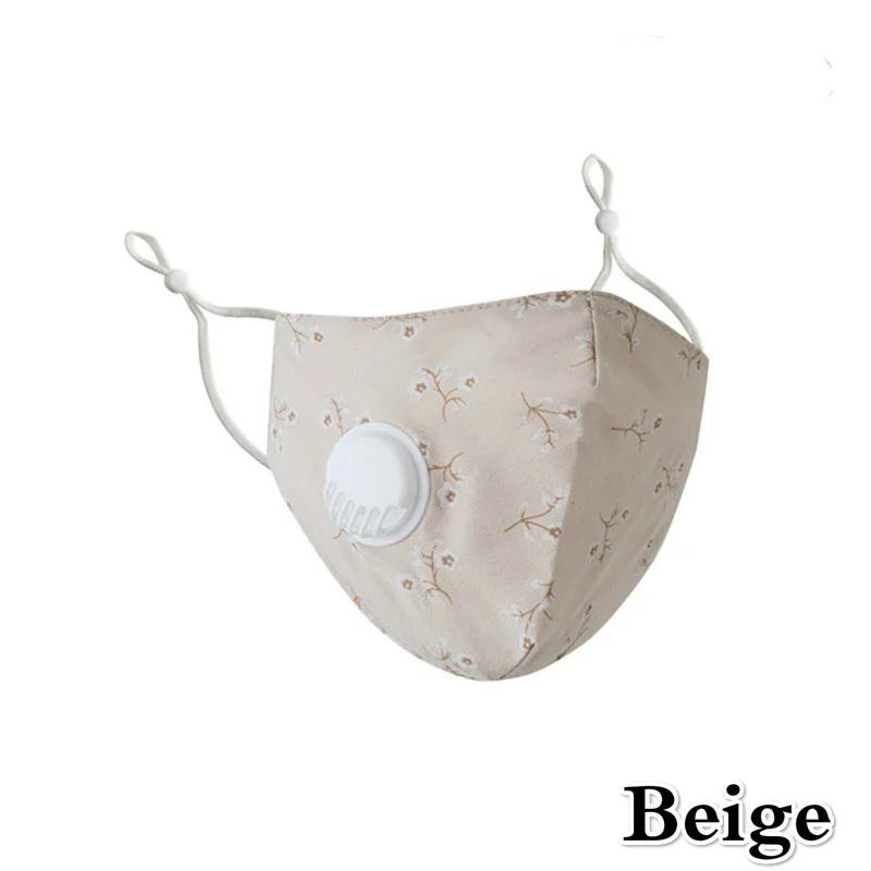 Adults Breathable Mask Dust-proof Haze Breathing Valve Masks