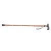 Walking Stick Slip Resistance 4 Sections Aluminium Alloy Adjustable Walking Cane for Elderly People Mountaineer