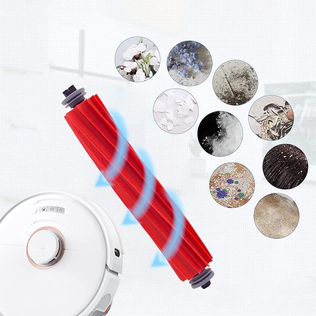 Replacement Accessory Kit for the S7 MaxV Plus, S7+, S7, and T7S+ Robot Vacuum Cleaners (8-Piece Set) with Japanese Warranty Card