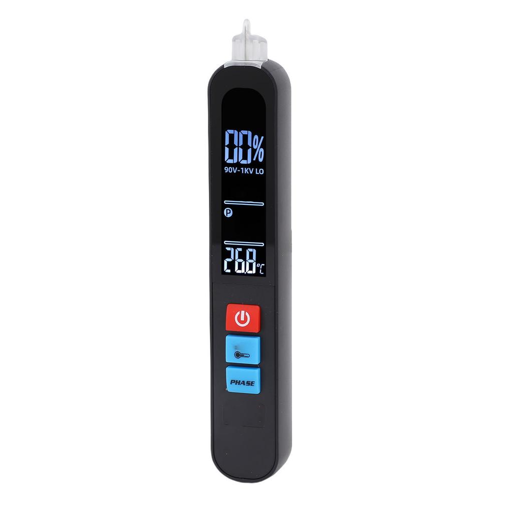 Phase Sequence Meter AC Voltage Tester with 3 Phase Rotation Indicator and Signal Percentage 6 Range High Low