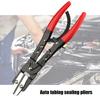 8/10/12Inch Automotive Oil Pipe Sealing Plier Car Repair Accesories Flat Mouth Hose Pliers Car Water Pipe Seal Plier