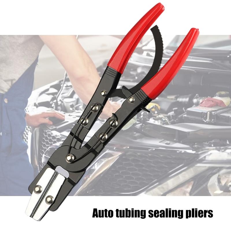 8/10/12Inch Automotive Oil Pipe Sealing Plier Car Repair Accesories Flat Mouth Hose Pliers Car Water Pipe Seal Plier