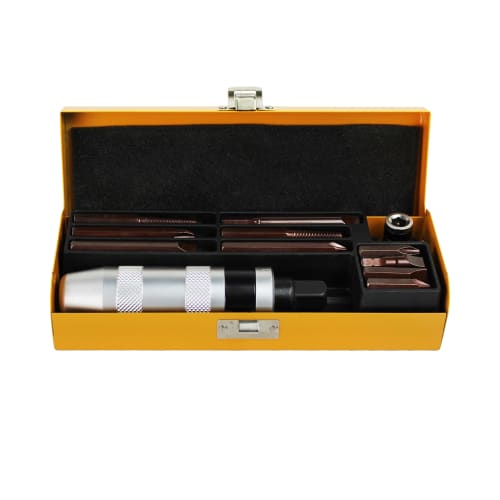 HFS (R) Screw Extractor Bits, Impact Driver Bits, Easily Remove Broken Screws, Stripped Screws, Screw Puller, Repair Tool, 12-Piece Set, 1/2" (12.7mm)