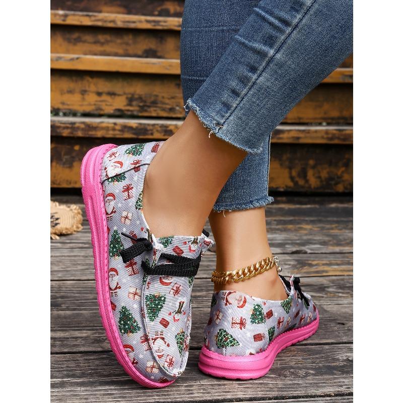 Lace-up Flat Plus-size Sneakers Women's Fall 2025 New Casual Graffiti Color-blocking Low-top Shoes