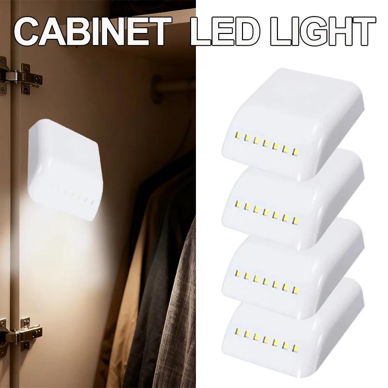 LED Cabinet Motion Sensor Light, No Battery Included Closet Lamp, Battery Operated Wardrobe Lighting for Kitchen Cupboard Indoor