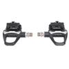 Road Bike Pedals Clipless Self Locking Lightweight Aluminum Alloy with Cleats Locking Disc for SPD‑SL System