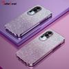 Shiny Glitter Plating Silicone Case for OPPO Reno 10 Pro Plus Camera Lens Soft Back Cover
