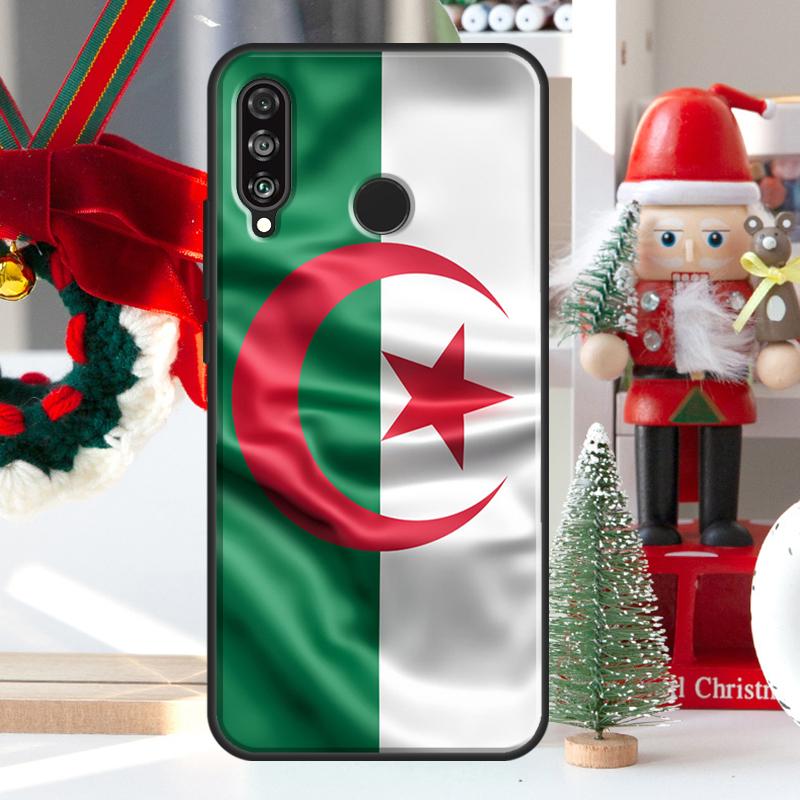 Flag Of Algeria For Huawei Nova 9 10 SE 11 Pro Y60 Y70 Y90 Y61 Y91 Y72 Y73 12i 11i 8i P20 P30 P40 Lite Case
