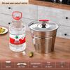 DM 304 Stainless Steel Food Grade Water Bucket with Lid
