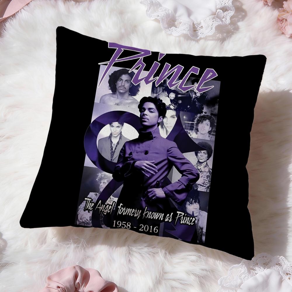 Funny P-Prince Singer Cushion Cover Premium Comfort Reversible Pillow Cove -Two in One Design for Any Room & Car Interior