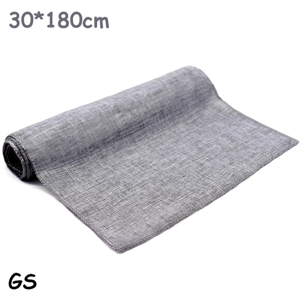 Jute Burlap Linen Party Banquet Wedding Table Runner Table Cover Tablecloth Home Decoration