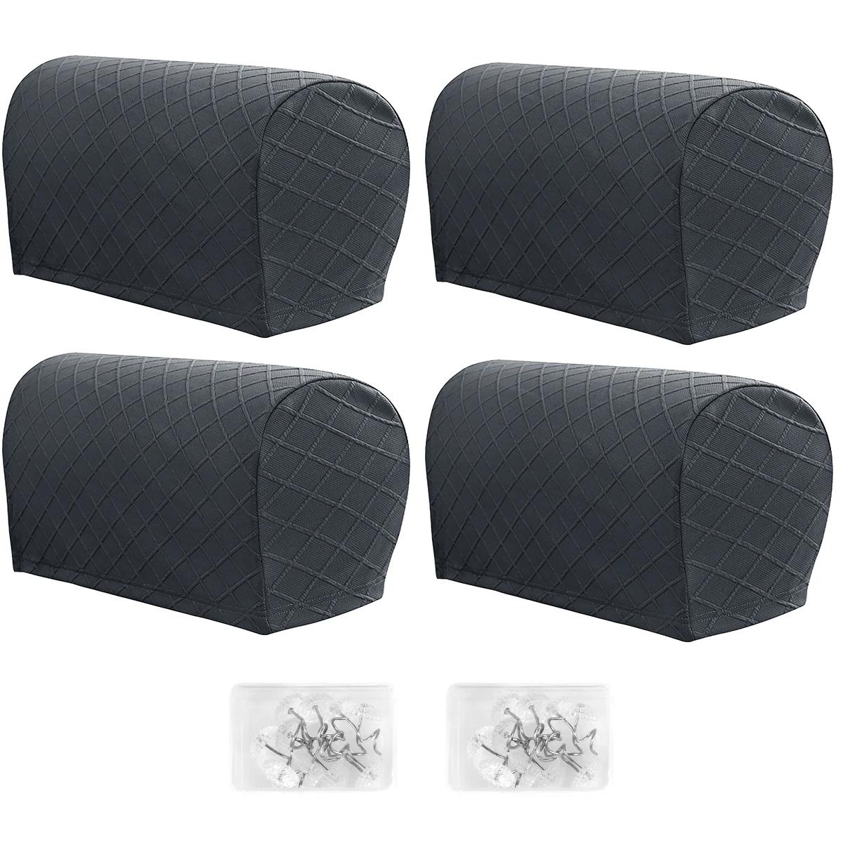 

4 шт. чехлы на подлокотники, дышащие чехлы на подлокотники для стульев, диванов, кресел, чехлы для диванов-реклайнеров, украсят ваш диван