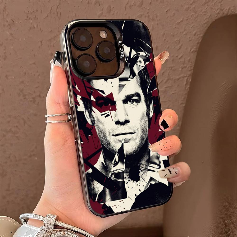 Dexter Morgan Phone Case For IPhone 17 16 15 14 13 12 11 Pro Max Plus Color Silver Cover