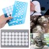 1sheet 20mm Hydrophobic Breathable Membrane for Mushroom Cultivation Wide Mout Synthetic Sterile Mesh Filter Paper Stickers