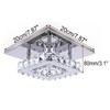Modern Crystal Led Chandeliers Lighting 12W Led Lamps Living Room Bedroom Crystal Chandelier Led Lustre Chandelier Lamps