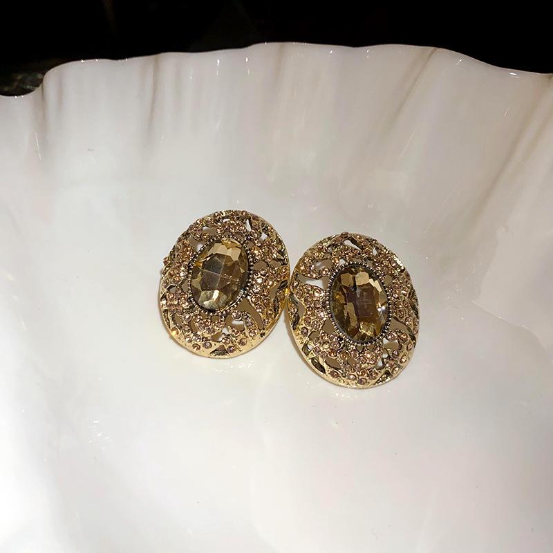 

Изысканные серьги-цветы Серебряные иглы с бриллиантами