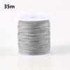 35M Weaving Gold Thread, Shiny Embroidery Thread, Shiny Silk Thread, DIY Handmade Accessories, Weaving Sewing Thread Tools