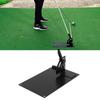  Alignment Stick Holder Practice Plate   Swing Plane Trainer Aid for Aiming Putting Swing