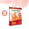 Counterpain Ciepły plaster 7x10cm 4szt. na skręcenia, sztywność barku i zmęczenie mięśni z mentolem