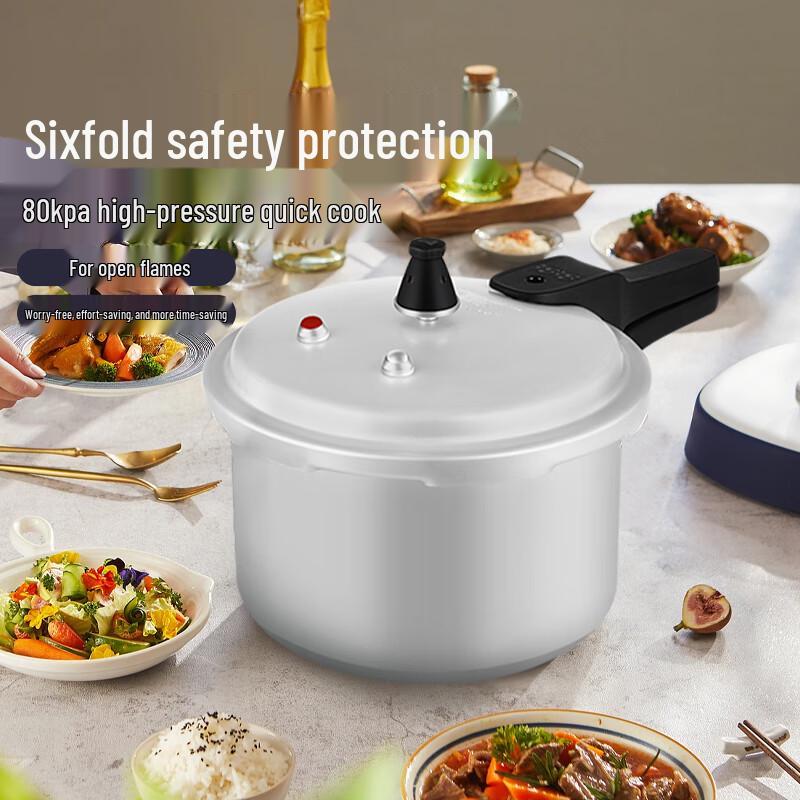Double Happiness Aluminum Gas Pressure Cooker