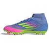 Adidas Adizero F50 League Mid FG MG Celestial Victory Pack Women Sneakers Blue Blue-Fusion Lucid-Lemon IH3862