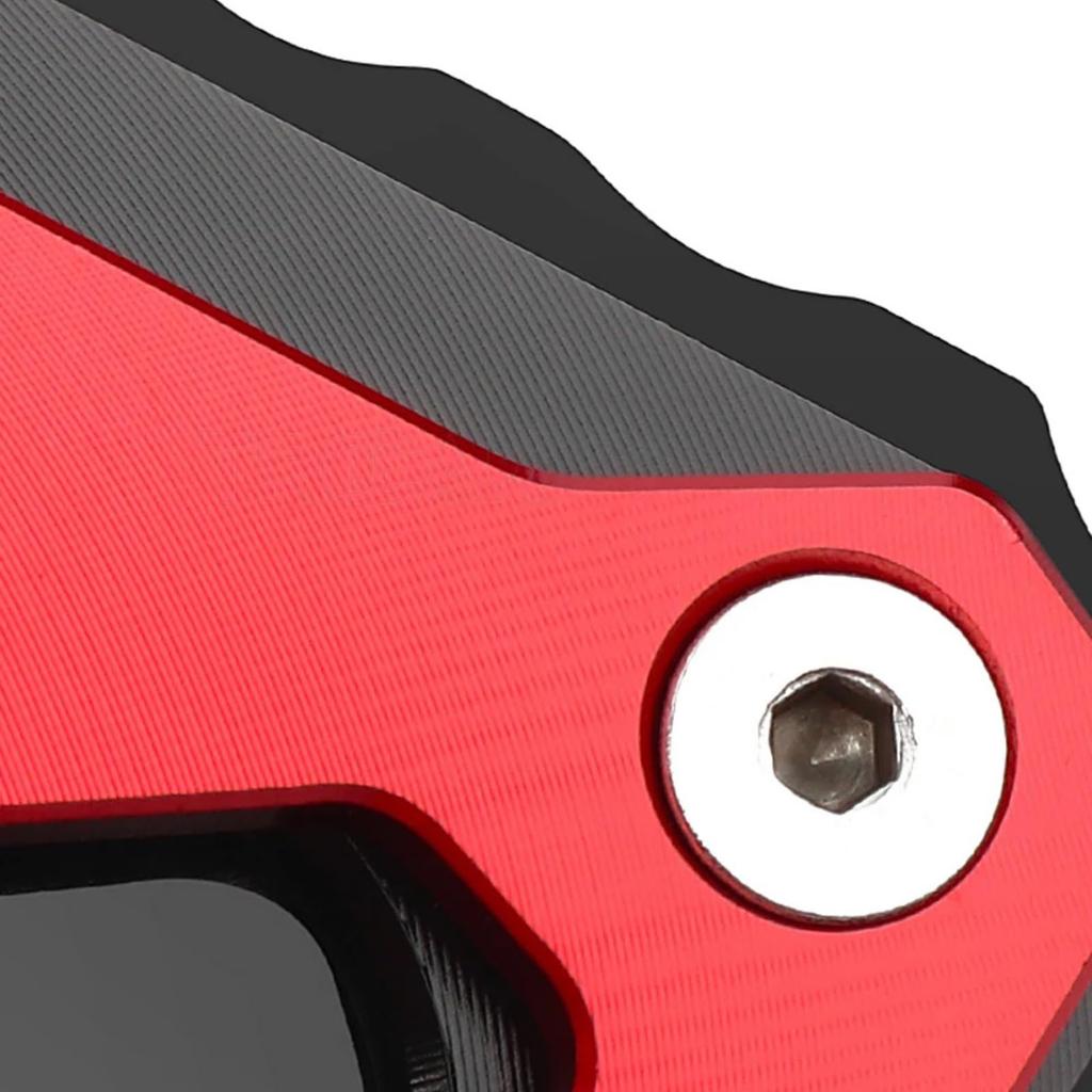 Motorcycle CNC Bracket Foot Side Bracket Extension Pad Support Plate for XSR900 GP (2022 2023 2024) (Red)