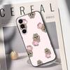Cartoon O-Opanchu Usagi Phone Case For Samsung Galaxy A73,A72,A71,A70,A53,A52,A51,Soft Silicone Black Cover