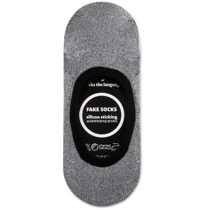 SOCKS THE LANGUAGE glitter_fake_silver