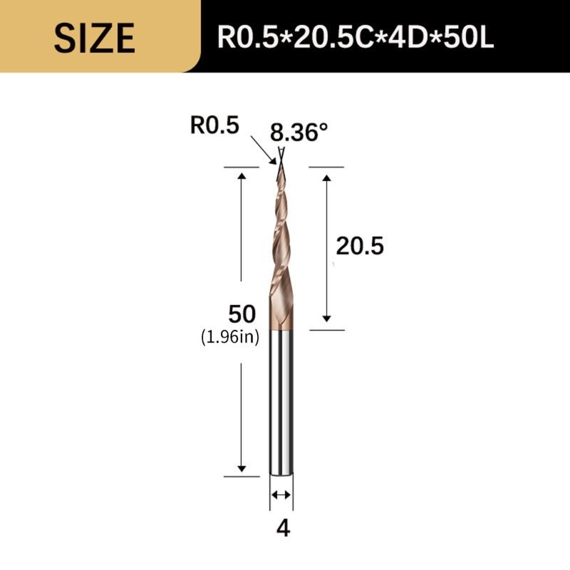 Solid Thread Engraving Drill Bit Steel Carving Tool For High Accuracy Metal Wood And Plastic Carving