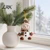 Christmas Tree Decorations Snowman Hanging Ornament, 2D Acrylic Lightweight Pendant, Fade Seasonal Home Resistant Piece for Holiday Party Festive