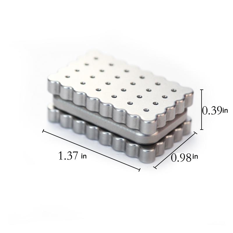 Fidget Slider Magnetic Push Slider Fidget Slider EDC Metal Stress Reliever Toys Fidget Toys Children Adult Gifts