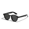 Fashion Small Round Sunglasses Women Retro Clear Ocean Lens Shades UV400 Men Rivets Luxury Sun Glasses Trendy Street Eyewear
