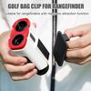 Télémètre de Golf Clip de Ceinture Magnétique Métal Coussin d'Atterrissage Porte-Outils Accessoires de Golf Organisateur de Ceinture pour Équipement de Golf Magnétique