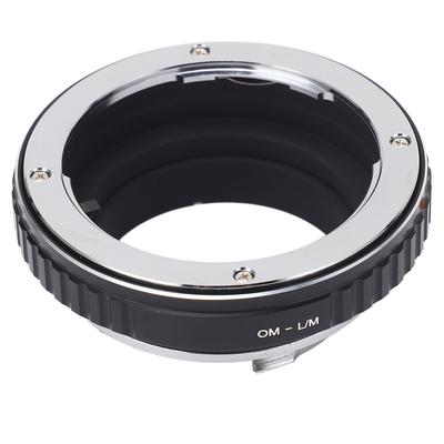 Lens Mount Adapter for Olympus OM Lens To M Mount Camera Aluminum Alloy Lens Adapter Ring for Leica