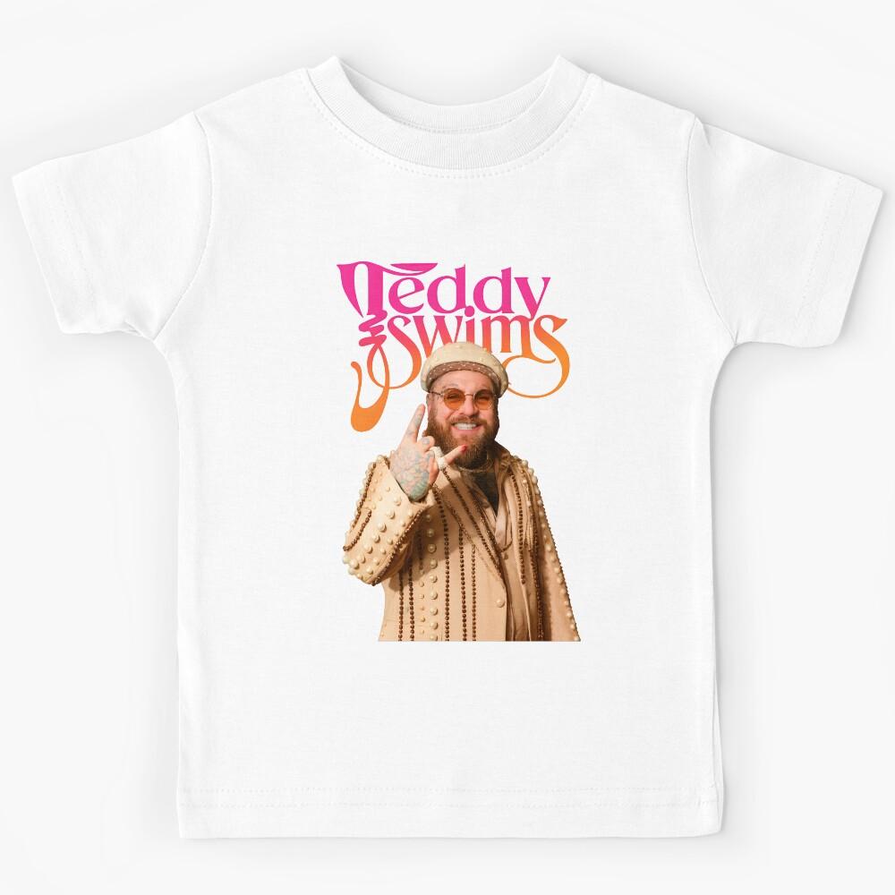 Teddy Swims Soulful Portrait Music Art Design Kids T-Shirt 110