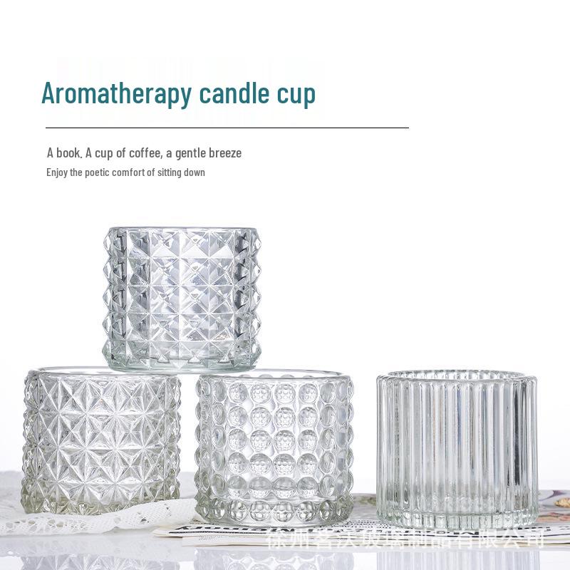 Romantic Scented Glass Candle Holder