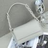 Fashion Versatile Leather Small Square Bag High Sense First Layer Cowhide Natural Fall Flip Bag Shoulder Messenger Bag Bag